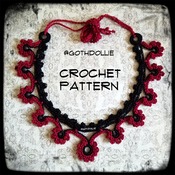 PATTERN: Harley Choker Necklace by GothDollie