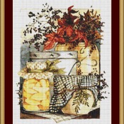 Preserves Cross Stitch Pattern