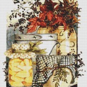 Preserves Cross Stitch Pattern