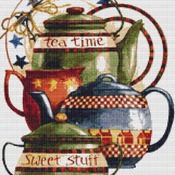 Teatime Stuff Cross Stitch Pattern