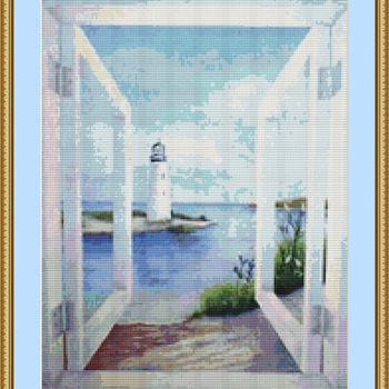 The Lighthouse Cross Stitch Pattern