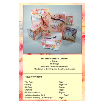 Cherubs Hand Crafted Gifting Set Paper Craft Projects