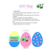 Easter Fun Hand Crafted Gifting Set Paper Craft Projects