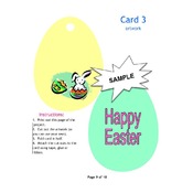 Easter Fun Hand Crafted Gifting Set Paper Craft Projects