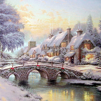 Kinkade River Cross Stitch Pattern***LOOK***Buyers Can Download Your Pattern As Soon As They Complete The Purchase