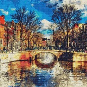 Amsterdam Cross Stitch Pattern