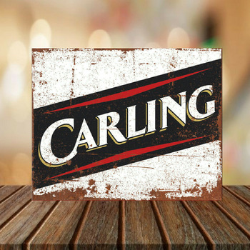 Carling Black Lable Alu / Metal Sign, Ideal for Bar, Pub, Man Cave, Shed