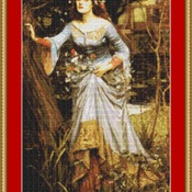 Ophelia Cross Stitch Pattern