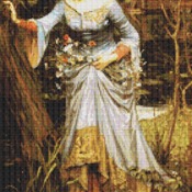 Ophelia Cross Stitch Pattern