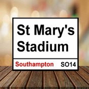 Southampton Metal Football Street Sign, Ideal for Bar, Pub, Man Cave, Shed