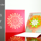3D Mandala pop up card template | Paper Soul Craft