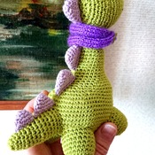 Dinosaur crochet Dinosaur toy Amigurumi Gifts for baby First birthday Green dinosaur