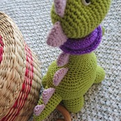 Dinosaur crochet Dinosaur toy Amigurumi Gifts for baby First birthday Green dinosaur