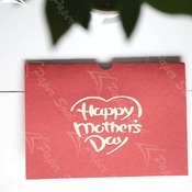 Mother’s day pop-up card template | Paper Soul Craft