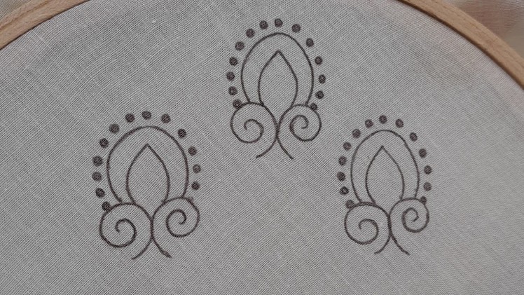 Cute all over design for saree and dress and kurthi . hand embroidery