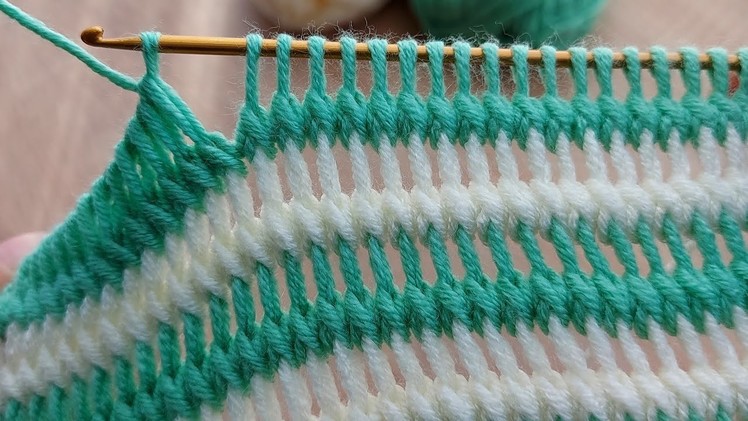 Super Very Easy Crochet Knitting Model Çok Çok Kolay Örgü Modeli