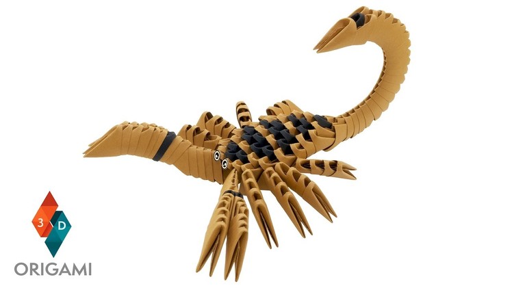 3D Origami - Scorpion - Tutorial