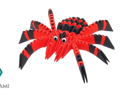 3D Origami - Spider - Tutorial