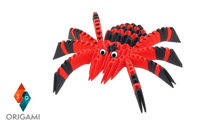 3D Origami - Spider - Tutorial