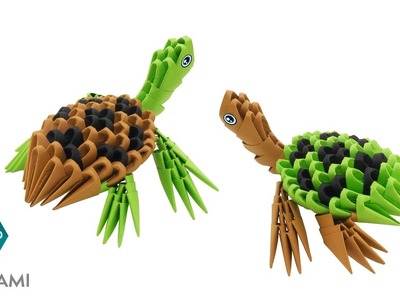 3D Origami - Turtles - Tutorial