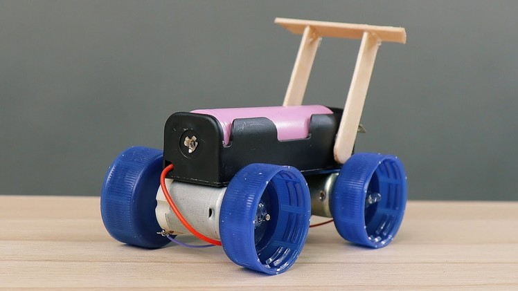 Amazing DIY TOY How To Make a Mini Dc Motor Car