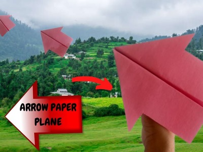 Arrow Paper Plane | How To Make a Paper Airplane Like Arrow | How to Make a Paper Aeroplane
