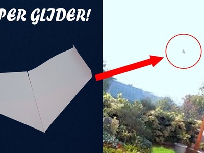BEST PAPER AIRPLANE GLIDER EASY - How to Fold a Paper Airplane That Does Tricks