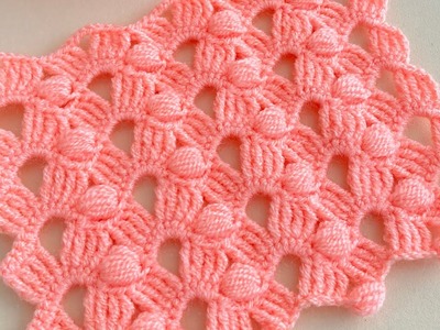 Çok Çok Kolay Tığ İşi Muhteşem Örgü Modeli Yelek.Battaniye.Hırka Crochet Baby Blanket