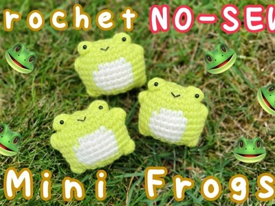 Easy NO-SEW Beginner Crochet Frog Amigurumi Tutorial