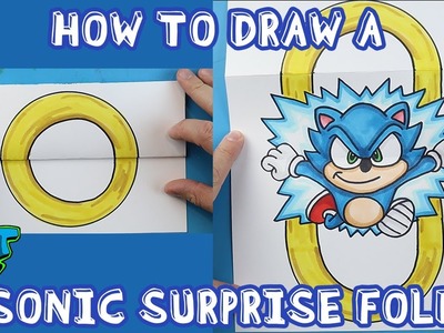 How to Draw a SONIC SURPRISE FOLD