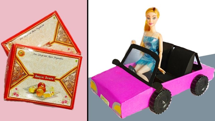 How To Make Car For Barbie | Making Mini Car | D Creating