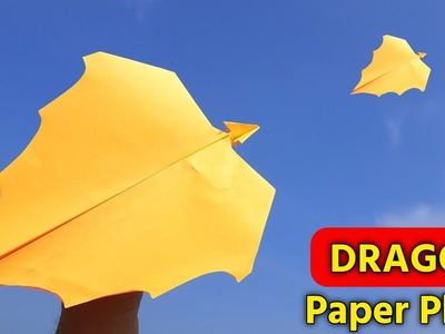How to make dragon paper plane , how to make paper plane , best paper plane , flying paper plane