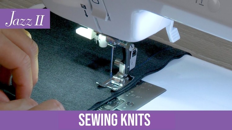How to Sew Knits on the Baby Lock Jazz II