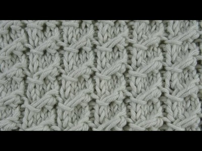 Knitting Pattern * Knitting Stitch-pretty and easy also for beginners *