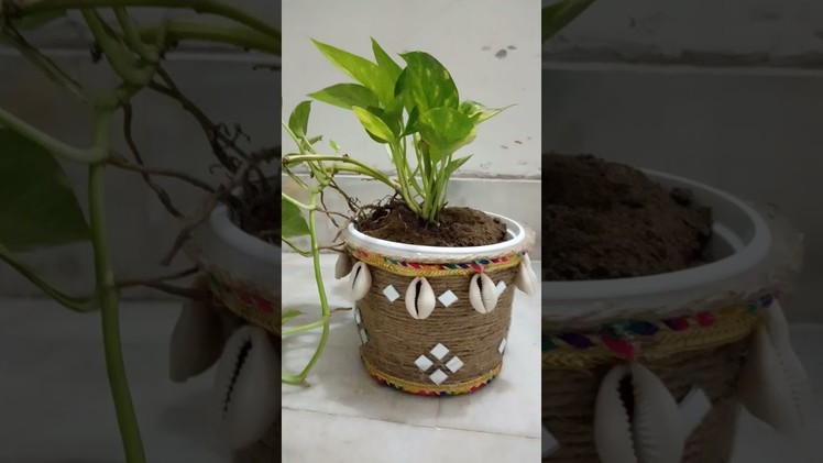 #Shorts DIY Planter,Best Out Of Waste,plastic container craft,how to make planter at home,plant pots