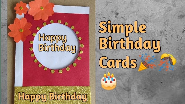 Simple Birthday cards.Greeting cards.New Year Cards