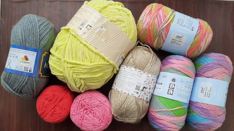 Soft & Beautiful Yarn | Knitting Yarn Haul | Wool shopping Online, at low price | Knitting & Crochet