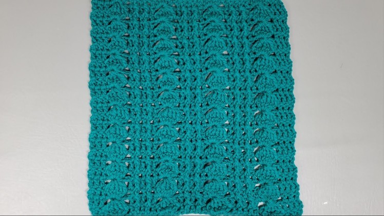 Third Extra Block of the 2021 Directional Sampler Afghan | Easy Crochet Square |