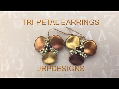 Tri-Petal Earrings and Sept Best Bead Box unboxing
