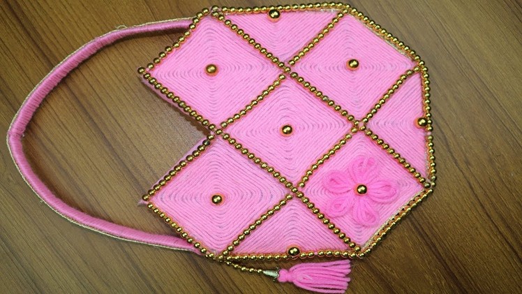 Amazing Woolen Purse - DIY Purse Making - How to make woolen purse at home - Best reuse ideas