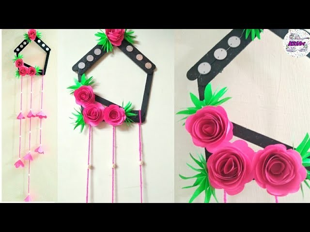 DIY : Ice Cream Stick Crafts|
DIY WallHanging Ideas With Ice Cream Stick & Paper | Best Out Of Waste