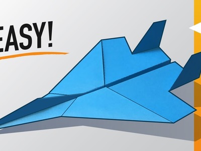 EASY F-15 Paper Airplane! How to make an Amazing Paper Jet, Designed by Project Paper