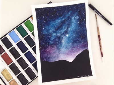 Galaxy Speed Painting | Madison Tripp |