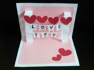 How to make card for boyfriend|| Love Card||handmade card idea.