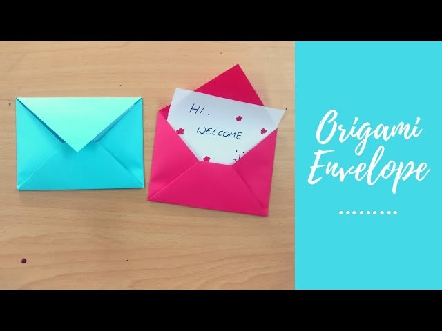 How To Make Envelope With Paper Without Glue | DIY | Paper Crafts | Origami Envelope