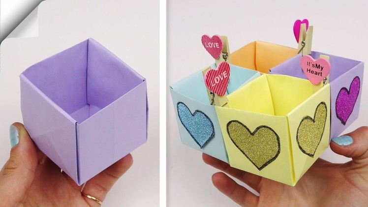 How to make paper box | DIY paper box easy