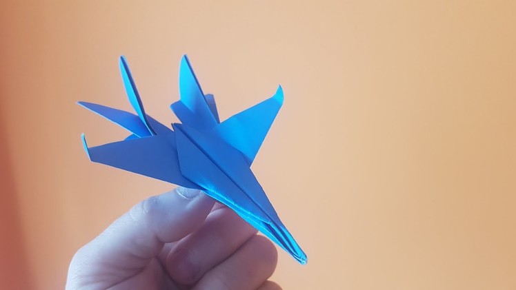 Jak zrobić samolot F15 z papieru origami