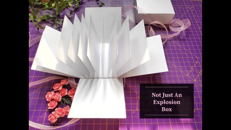 Not Just An Explosion Box. Scrapbook Inside An Explosion Box