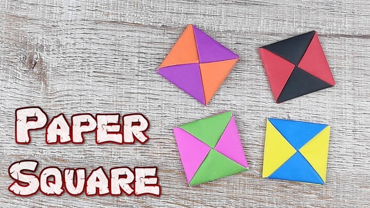 Origami An Instructions Square Paper | How To Make A Geometric Cube Tutorials | DIY Paper Craft
