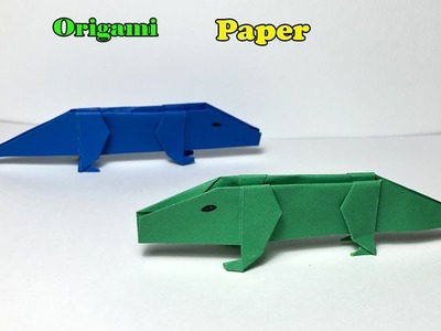 Origami Lizard - How to Make Origami Lizard